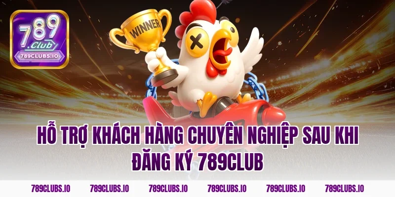 Hỗ trợ khách hàng chuyên nghiệp sau khi đăng ký 789club